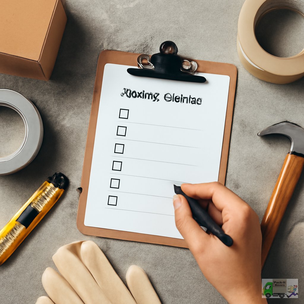 Moving checklist for a smooth transition - Pack It Movers Jersey Village serving Jersey Village