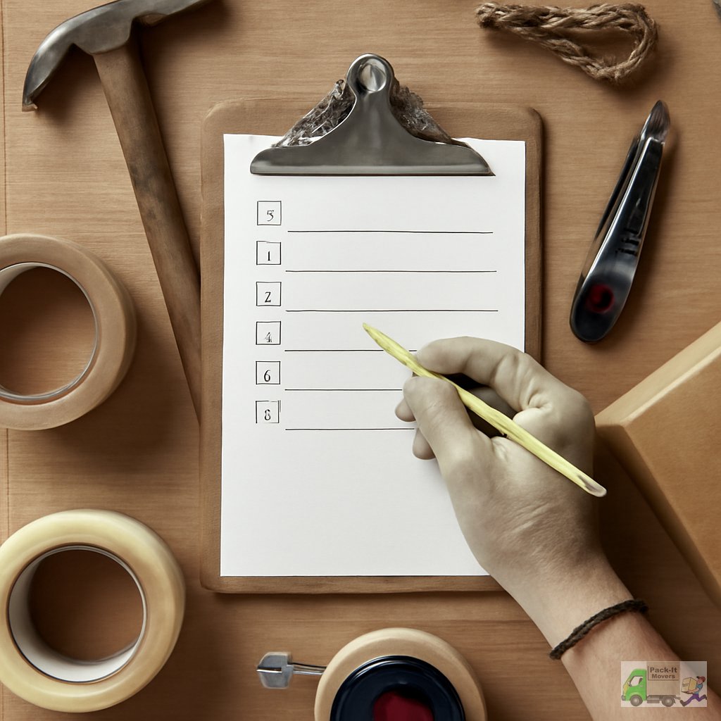 Moving checklist for a successful relocation - Pack It Movers Katy serving Katy