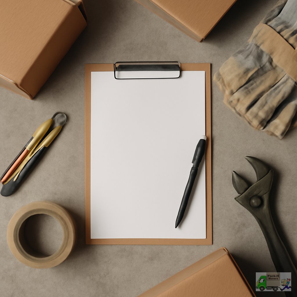 Moving checklist for a smooth transition - Pack It Movers and Storage serving Cypress
